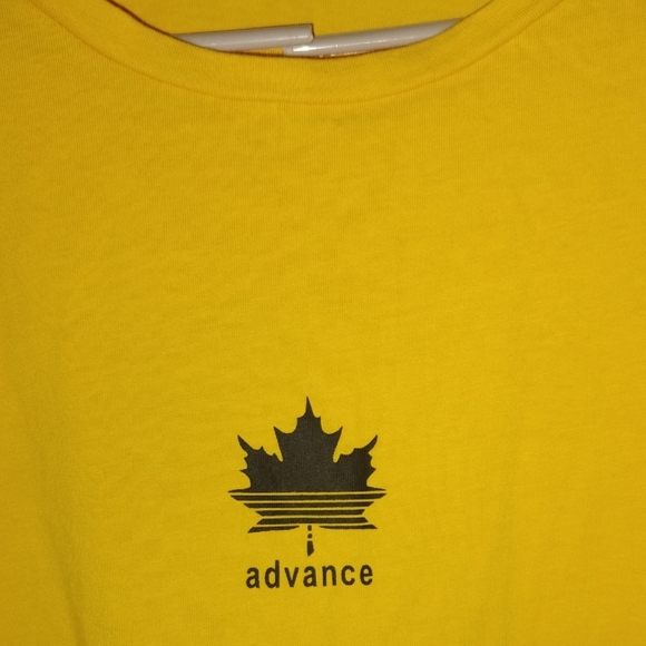 Yellow Adidas Men's Shirt - Picture 3 of 9